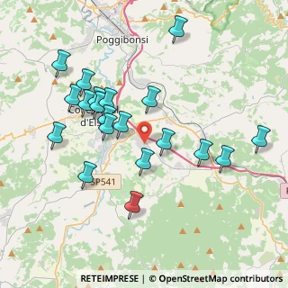 Mappa Loc.tà Belvedere, 53034 Colle di Val d'Elsa SI, Italia (3.9995)