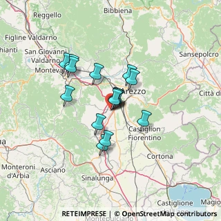 Mappa Via dei Boschi, 52041 Civitella in Val di Chiana AR, Italia (9.96333)
