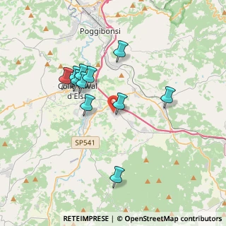 Mappa Località Belvedere, 53034 Colle di Val d'Elsa SI, Italia (3.40818)