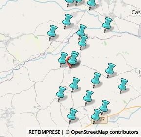 Mappa Via della Quercia, 62010 Montefano MC, Italia (4.3555)