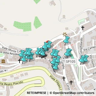 Mappa Via Giuseppe Mazzini, 62019 Recanati MC, Italia (0.10357)