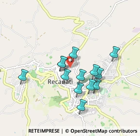 Mappa Via Offagna, 62019 Recanati MC, Italia (0.79)