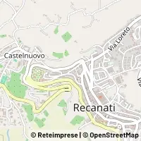 Karte Recanati