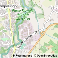 Mapa Colle di Val d'Elsa