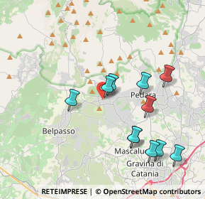 Mappa Via Salvatore Tomaselli, 95030 Nicolosi CT, Italia (4.37273)