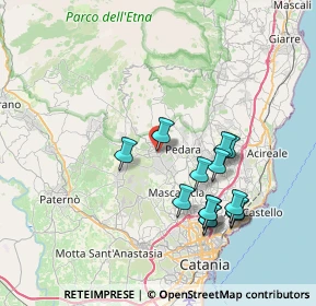 Mappa Via Cesare Battisti, 95030 Nicolosi CT, Italia (8.23357)