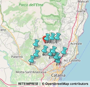 Mappa Via Cesare Battisti, 95030 Nicolosi CT, Italia (6.00833)