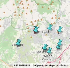 Mappa Via Cesare Battisti, 95030 Nicolosi CT, Italia (4.58273)