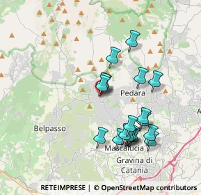 Mappa Via Cesare Battisti, 95030 Nicolosi CT, Italia (3.92158)