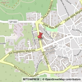 Mappa Via Giovanni Verga, 33, 95030 Nicolosi, Catania (Sicilia)