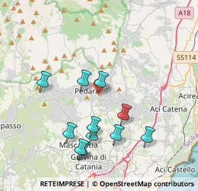 Mappa Corso Marco Polo, 95039 Trecastagni CT, Italia (4.28091)