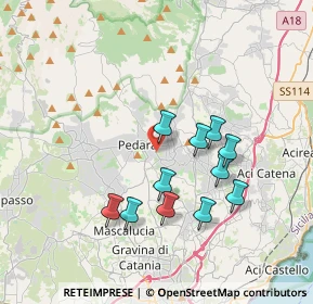 Mappa Corso Marco Polo, 95039 Trecastagni CT, Italia (3.69091)