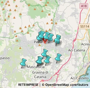 Mappa Corso Marco Polo, 95039 Trecastagni CT, Italia (2.94214)