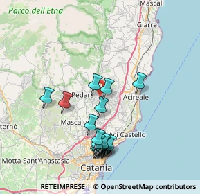 Mappa 95029 Viagrande CT, Italia (8.639)