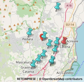 Mappa Via Umberto I, 95029 Viagrande CT, Italia (4.04583)