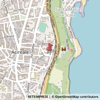 Mappa Piazza Santa Maria del Suffragio, 95024 Acireale CT, Italia, 95024 Acireale, Catania (Sicilia)