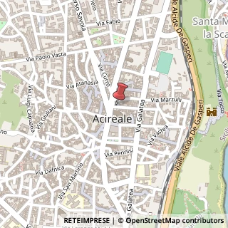 Mappa Via Monsignor Genuardi, 1, 95024 Acireale, Catania (Sicilia)