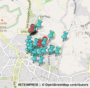 Mappa VIa Europa, 95029 Viagrande CT, Italia (0.36552)