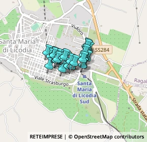 Mappa Via Siena, 95038 Santa Maria di Licodia CT, Italia (0.225)