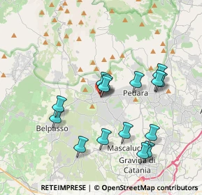 Mappa Via Cardinale Dusmet, 95030 Nicolosi CT, Italia (4.08333)
