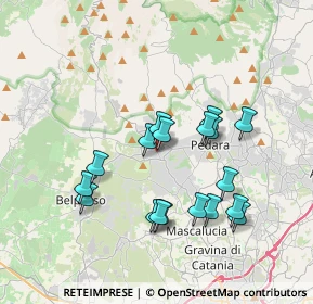 Mappa Via Cardinale Dusmet, 95030 Nicolosi CT, Italia (3.83333)