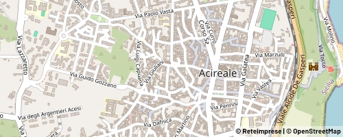 Mappa Acireale