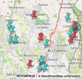 Mappa 95025 Aci Sant'Antonio CT, Italia (3.003)