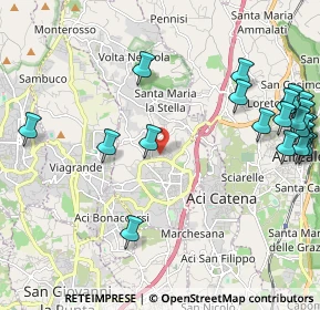 Mappa 95025 Aci Sant'Antonio CT, Italia (3.094)