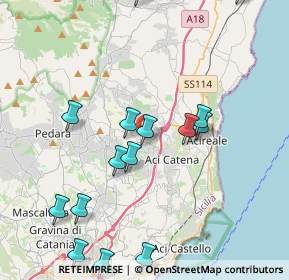 Mappa 95025 Aci Sant'Antonio CT, Italia (5.24267)