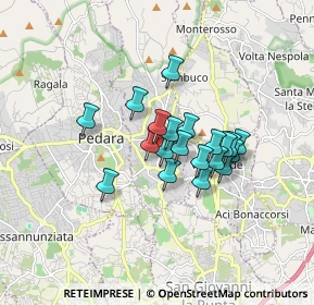 Mappa Corso Europa, 95029 Trecastagni CT, Italia (1.3445)