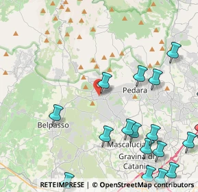 Mappa Via Ospizio, 95030 Nicolosi CT, Italia (6.977)