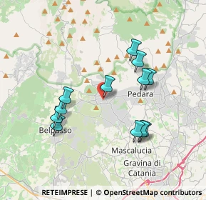 Mappa Via Ospizio, 95030 Nicolosi CT, Italia (3.87833)