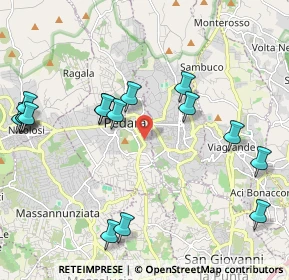 Mappa Via dei Tulipani, 95030 Mascalucia CT, Italia (2.73688)