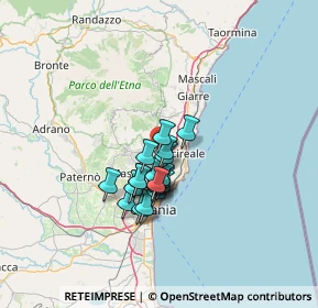 Mappa Via A. di Mauro, 95029 Viagrande CT, Italia (10.069)