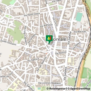 Mappa Via Musmeci, 20, 95024 Acireale, Catania (Sicilia)