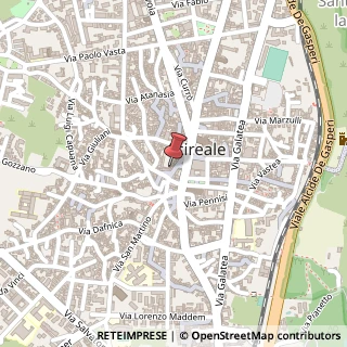 Mappa Via davi' 35, 95024 Acireale, Catania (Sicilia)