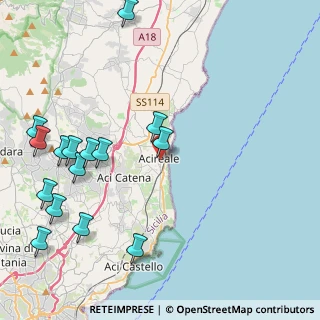 Mappa Via Angelo Raffaele, 95024 Acireale CT, Italia (5.978)
