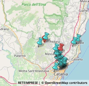 Mappa Via Guglielmo Marconi, 95030 Nicolosi CT, Italia (9.4765)