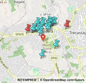 Mappa Via Sottomonte Troina, 95030 Pedara CT, Italia (0.746)