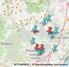 Mappa Via Sottomonte Troina, 95030 Pedara CT, Italia (4.19769)