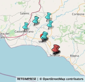 Mappa Via Pio La Torre, 92013 Menfi AG, Italia (11.70579)
