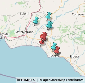 Mappa Via Pio La Torre, 92013 Menfi AG, Italia (10.58455)