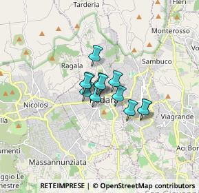 Mappa Via Pappalardo, 95030 Pedara CT, Italia (0.97)