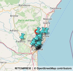 Mappa 95029 Trecastagni CT, Italia (10.14684)