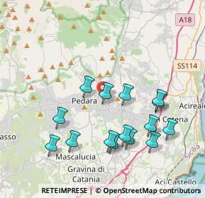 Mappa 95029 Trecastagni CT, Italia (4.45067)