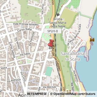 Mappa Viale Regina Margherita, 76, 95024 Acireale, Catania (Sicilia)
