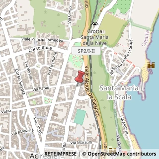 Mappa Viale Regina Margherita, 87, 95024 Acireale, Catania (Sicilia)