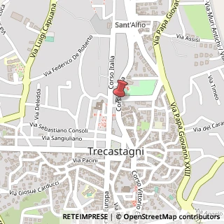 Mappa Corso Sicilia, 79, 95039 Trecastagni, Catania (Sicilia)