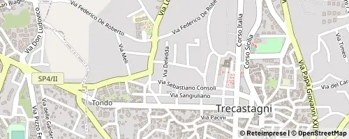 Mappa Trecastagni