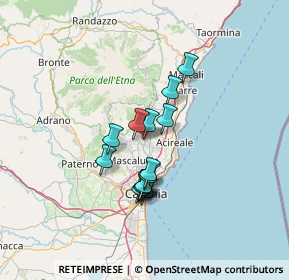 Mappa Via Luigi Patti, 95029 Trecastagni CT, Italia (11.532)